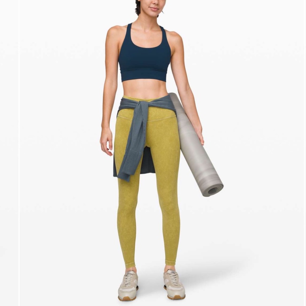 lululemon athletica Yellow/Green Leggings